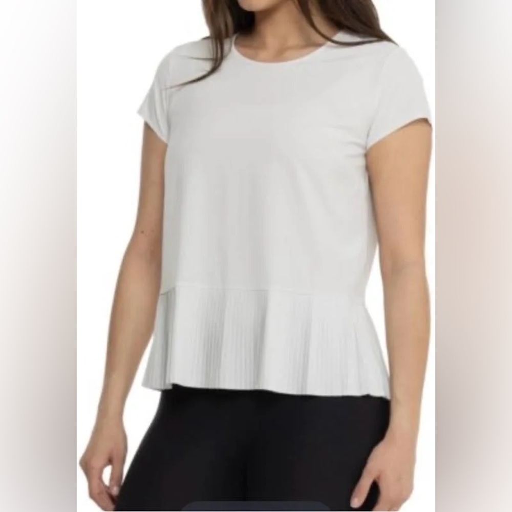 SPANX Pleat Top Light Cloudy Gray